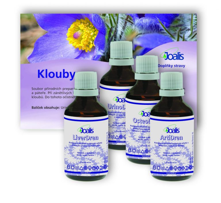 Soutěž o detoxikační balíček na klouby od Joalisu