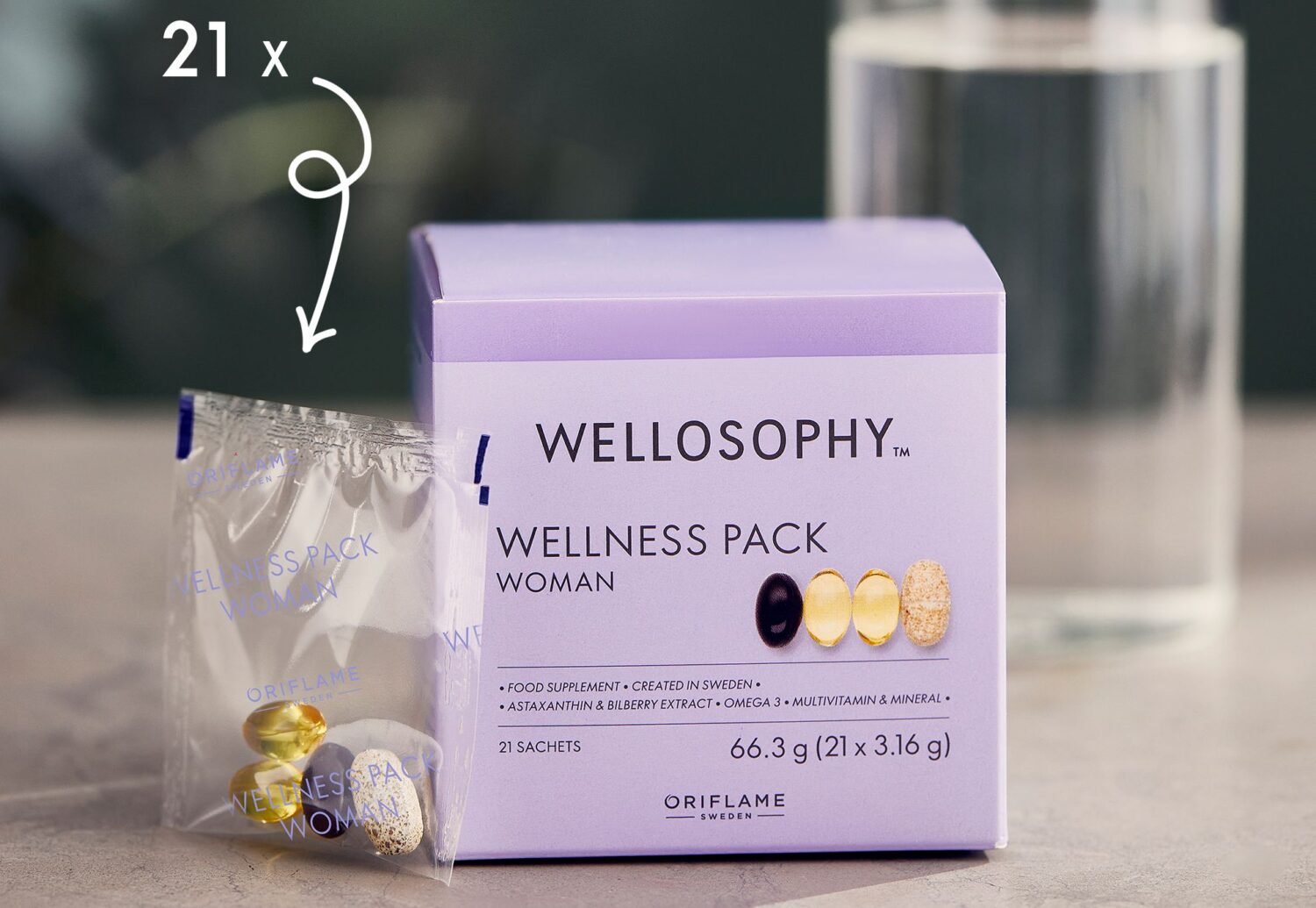 Oriflame Wellness balíček pro ženy Wellosophy