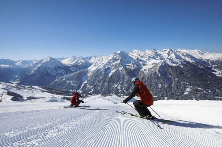 Zimní dovolená v Rakousku: údolí Zillertal nabízí celoročně otevřený Hintertuxský ledovec