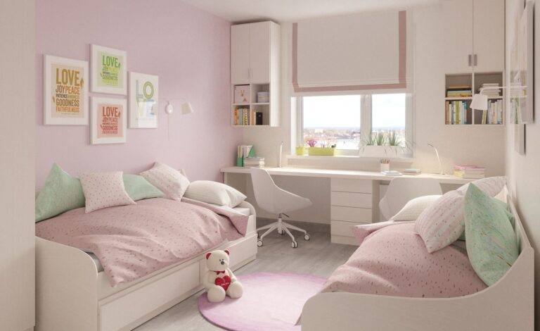 Dětský pokoj: jak vyzdobit jeho stěny